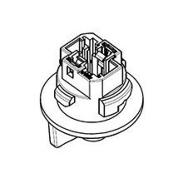 Molex Wy21W T20 Bulb Socket Brown 1041330217